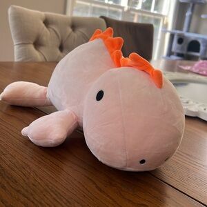 weighted dinosour plushie